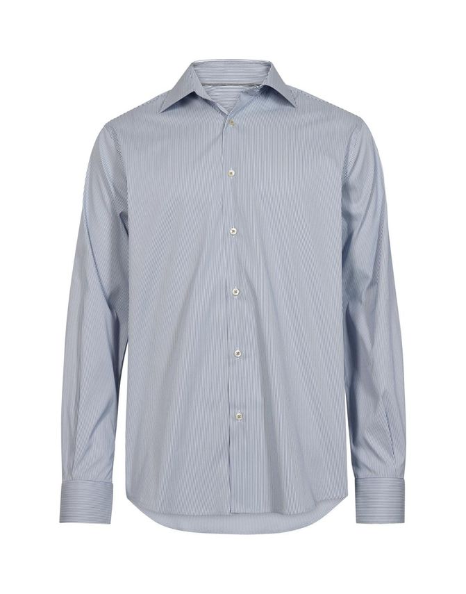 Striped Shirt L S Modern Fit