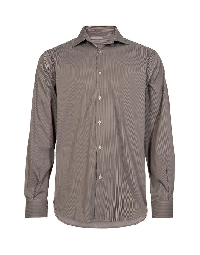 Striped Shirt L S Modern Fit