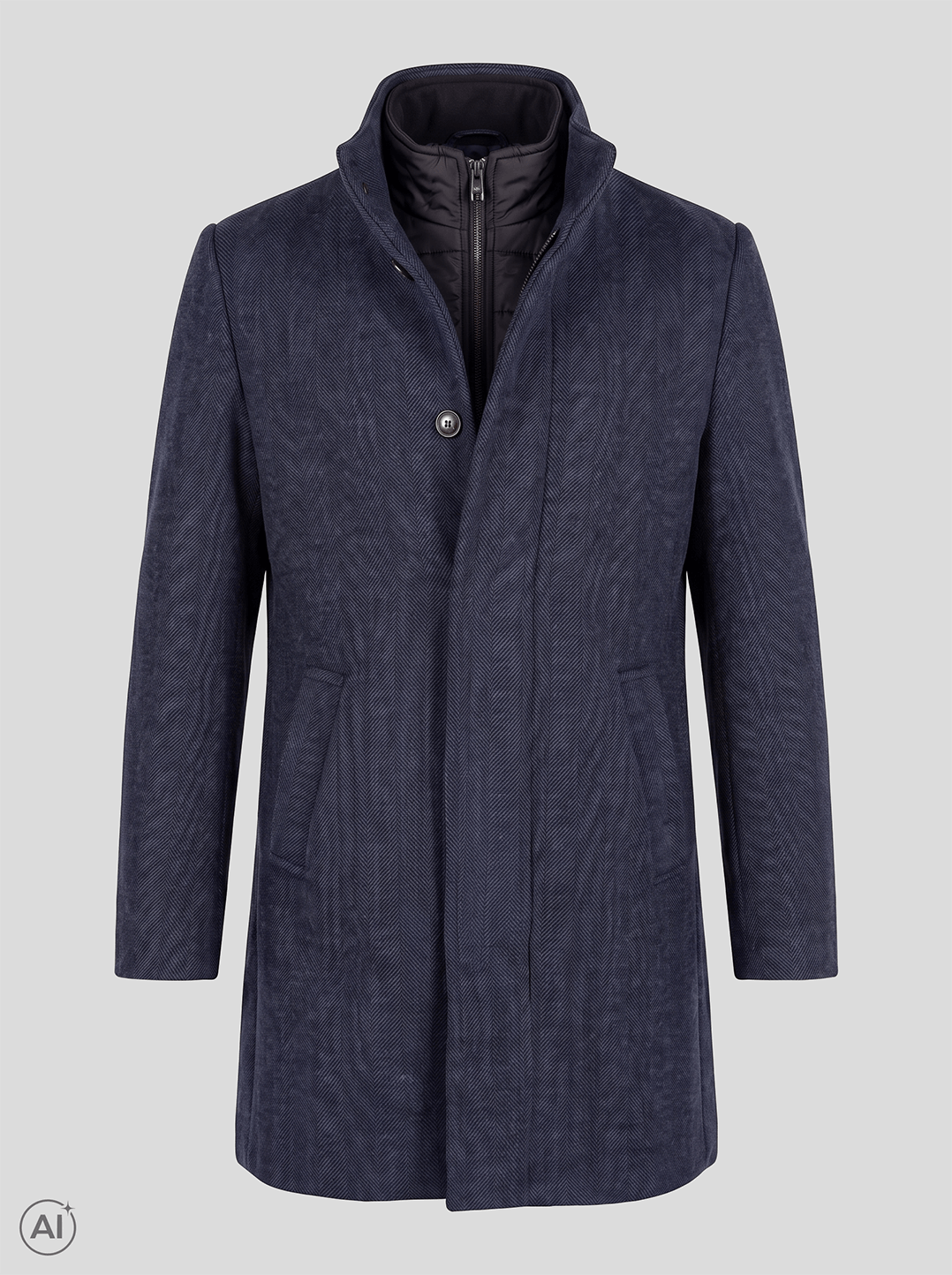 Pre End - Aston Coat I Navy