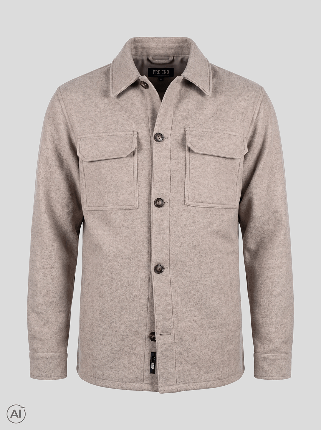 Pre End - Shane Overshirt I Sand