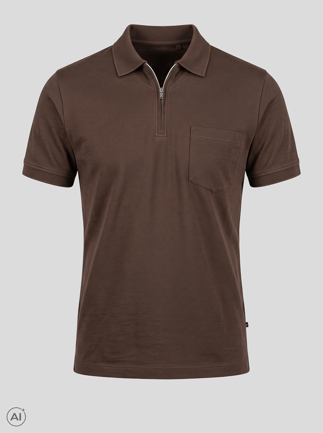 Pre End - Sailor Polo Med Brystlomme I Brun