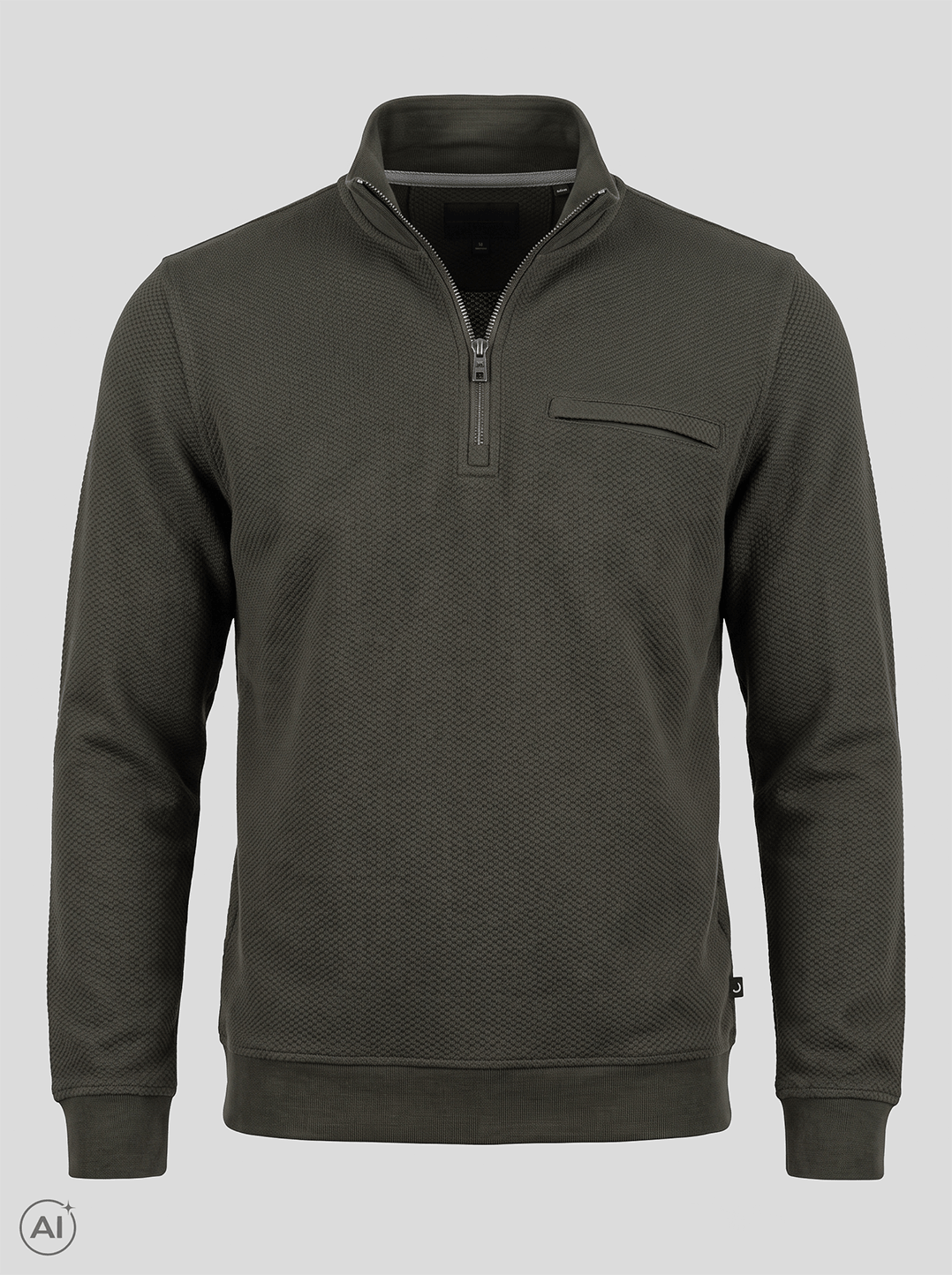 Pre End - Tony Zip Sweat I Grøn
