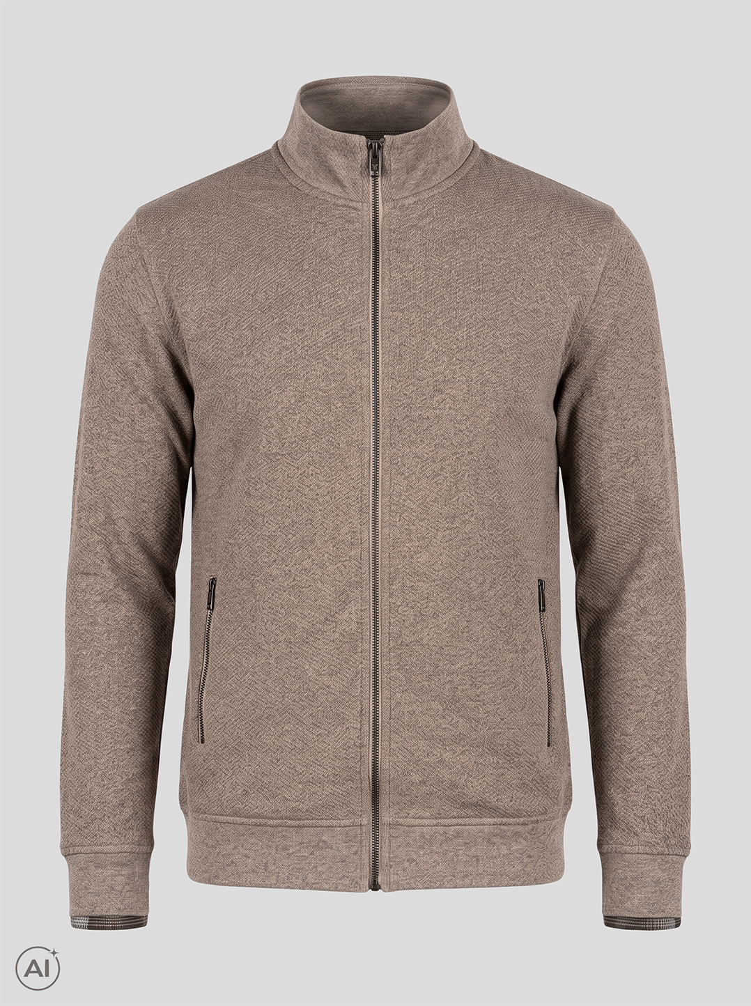 Pre End - Tony Sweat Cardigan I Sand