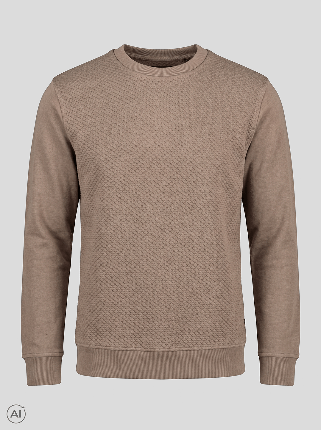 Pre End - Carlton Sweat O-neck I Sand
