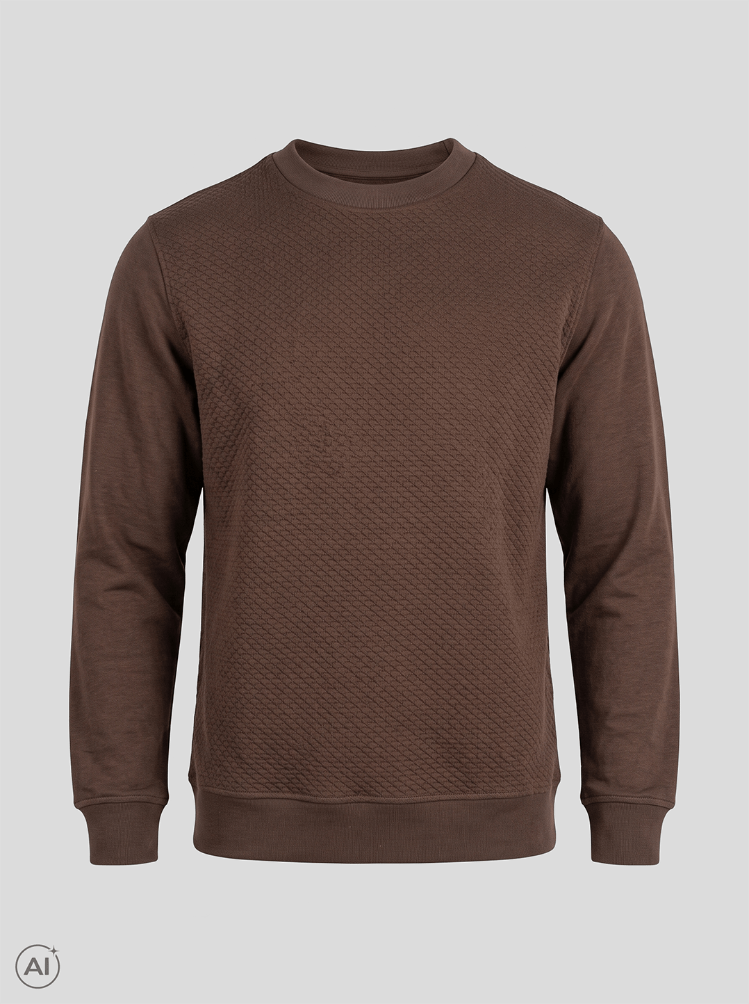 Pre End - Carlton Sweat O-neck I Brun