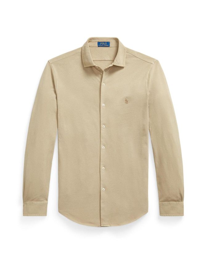 Knit-sport Shirt-shirt