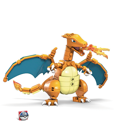 Charizard Mega Construx Figur - Pokemon