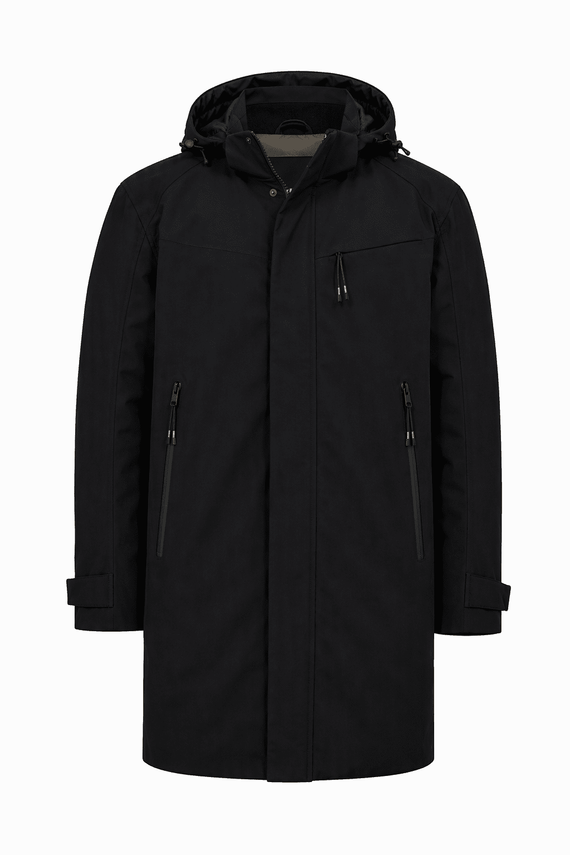 Coated Coat Modern Fit
