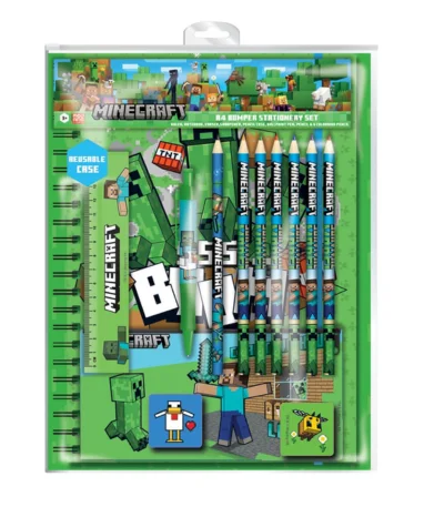 Minecraft 12-delt Skrivesæt