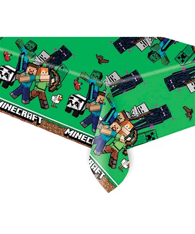 Minecraft Borddug - 120x180cm