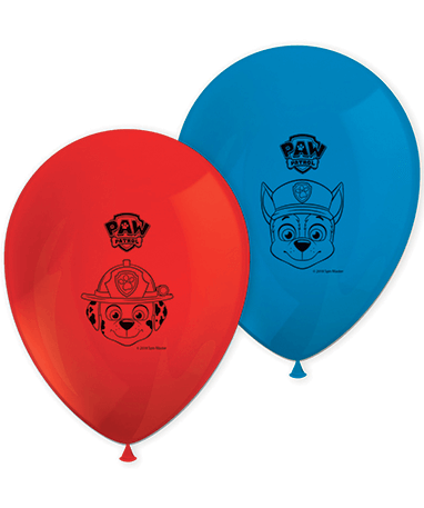 Paw Patrol Latex Balloner - 8 Stk