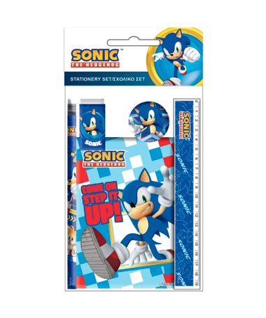 Sonic Skolesæt - 5 Stk