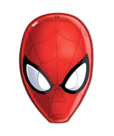Spiderman Masker - 6 Stk