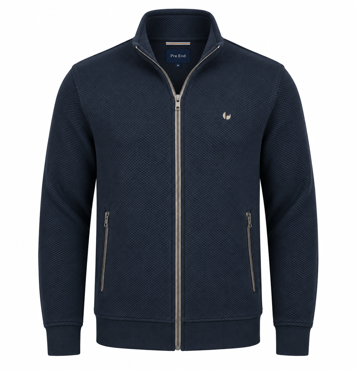 Pre End - Alf Sweat Cardigan I Navy