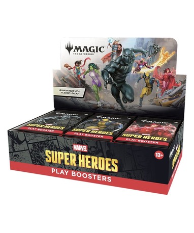 Magic: The Gathering Marvel Super Heroes Play Booster Display På Engelsk 30 Pakker