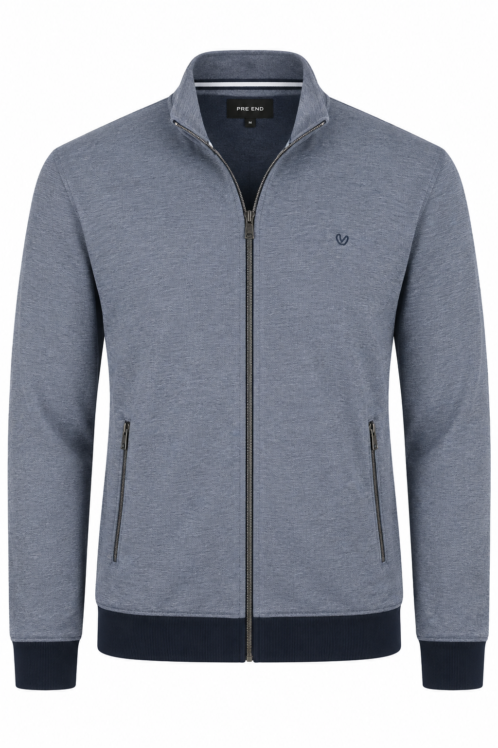 Pre End - Rai Sweat Cardigan I Navy