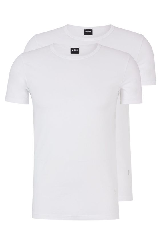 BOSS Black T-shirt 2-pak – Stilfuld komfort til hverdag
