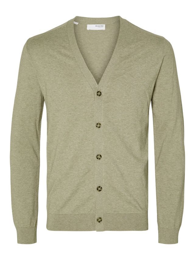 Slhberg Ls Knit V-neck Cardigan Noo