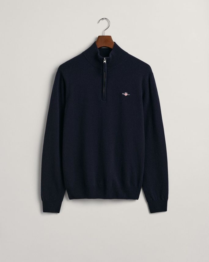 Superfine Lambswool Half Zip