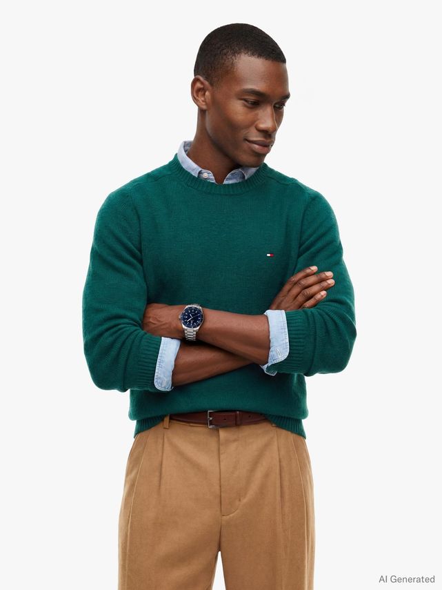 Lambswool Crew Neck