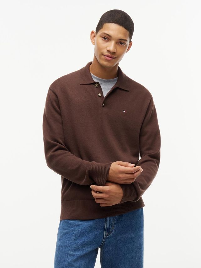 Tjm Slim Essential Polo Sweater