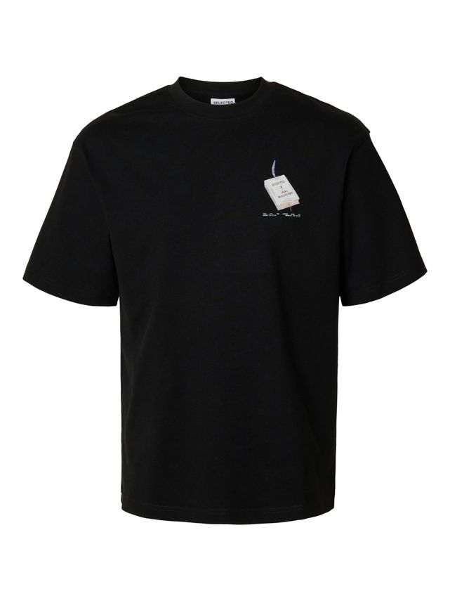 Slhrelaxkai Print Ss O-neck Tee