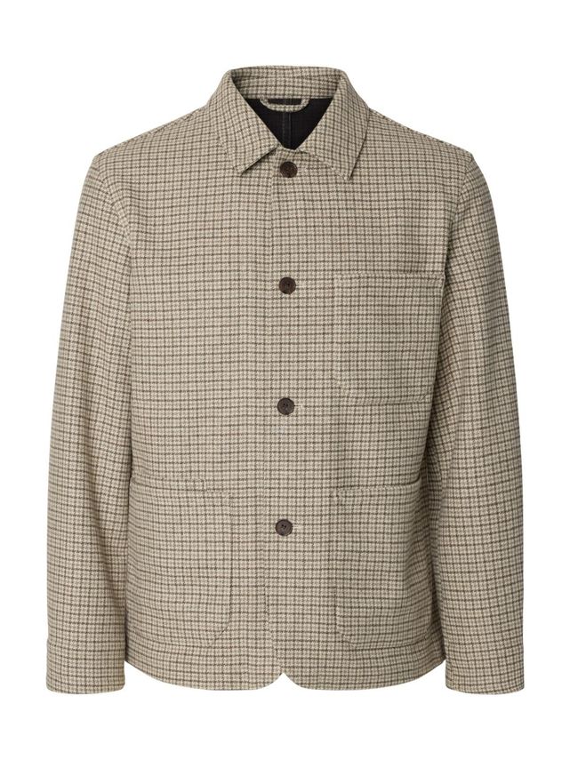 Slh-landon Wool Blend Hybrid Blazer
