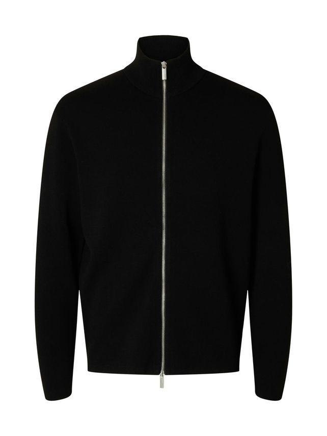 Slhteller Fn Relaxed Zip Cardigan N