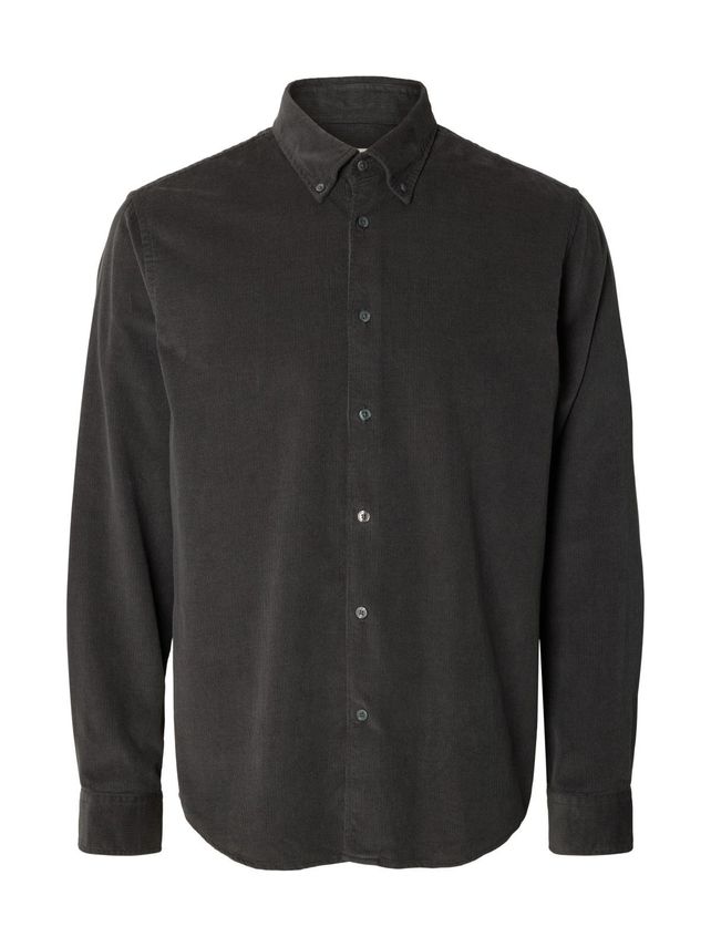Slhregdanni Cord Bd Ls Shirt Noos