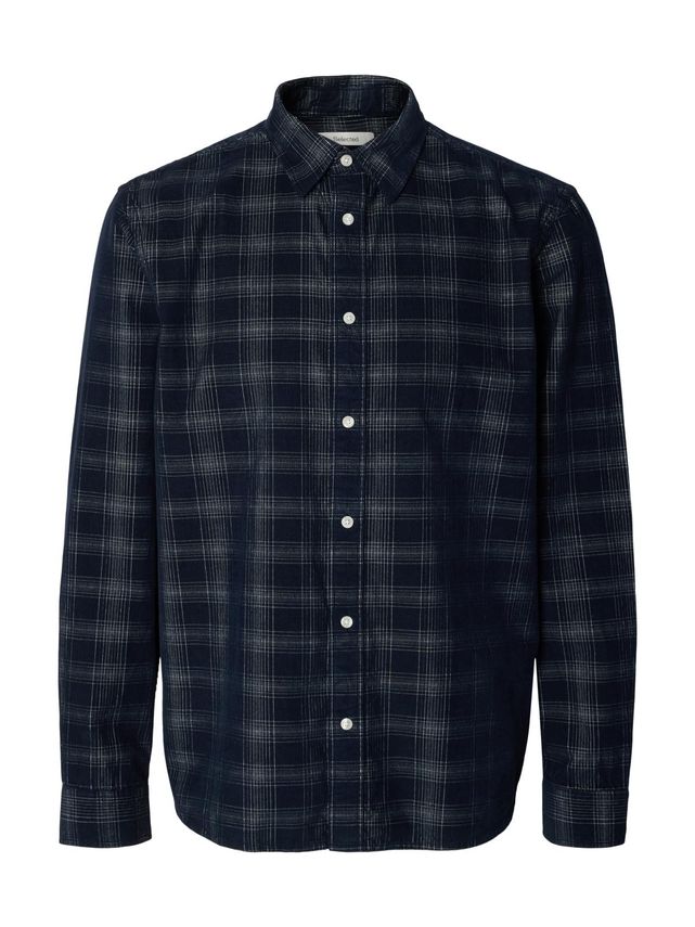 Slmregclaus Cord Yd Check Ls Shirt