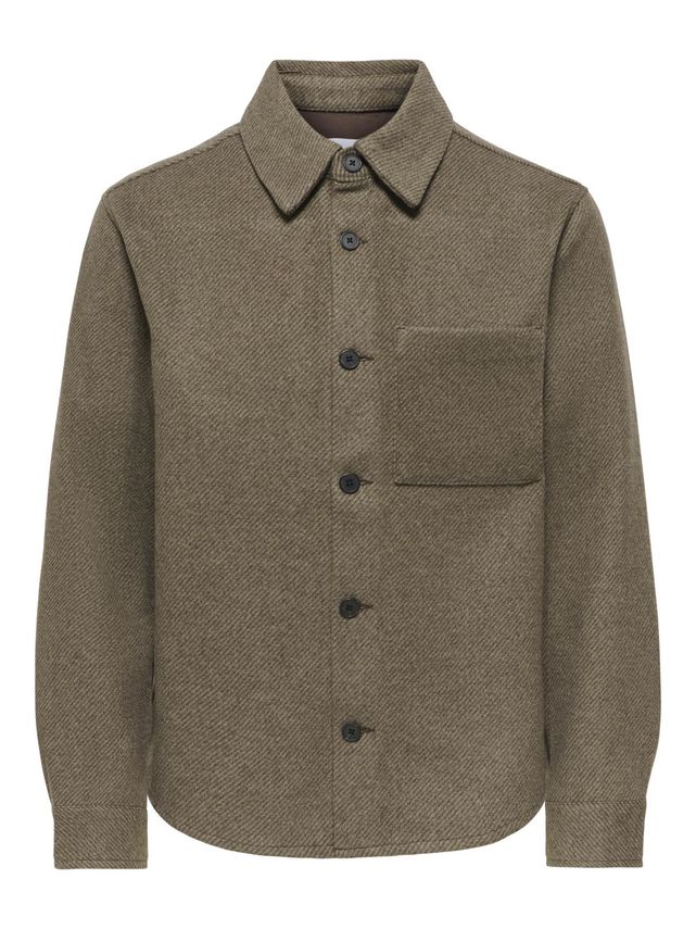 Onsmicah Twill Overshirt Frml