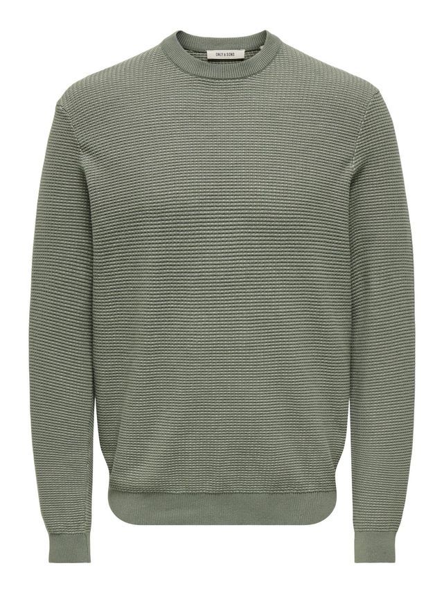 Onsdave Reg Ls Crew Neck Knit Noos