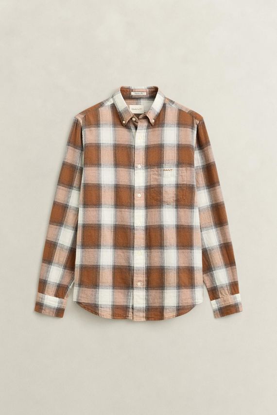 Reg Windblown Flannel Check Shirt