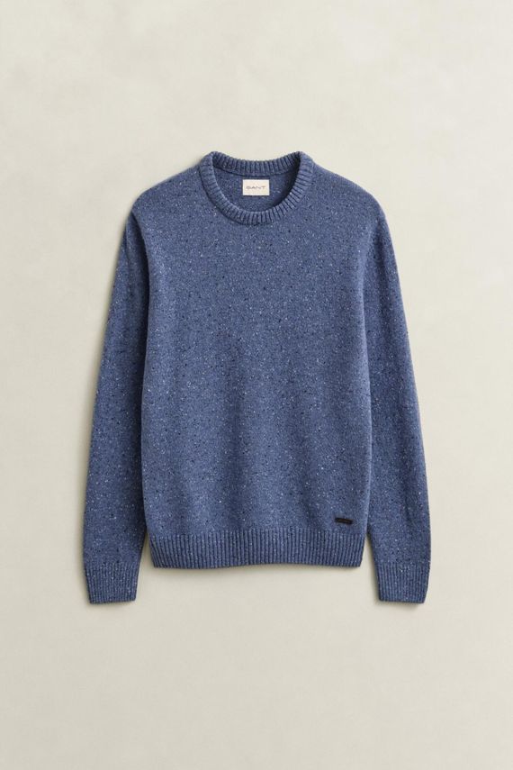Wool Blend Neps C-neck