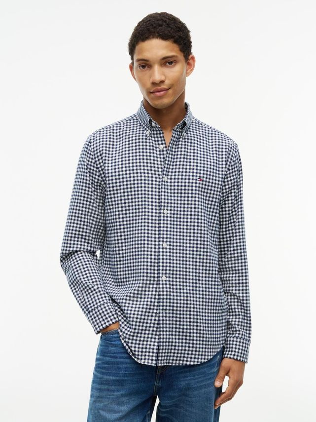 Flannel Gingham Dobby