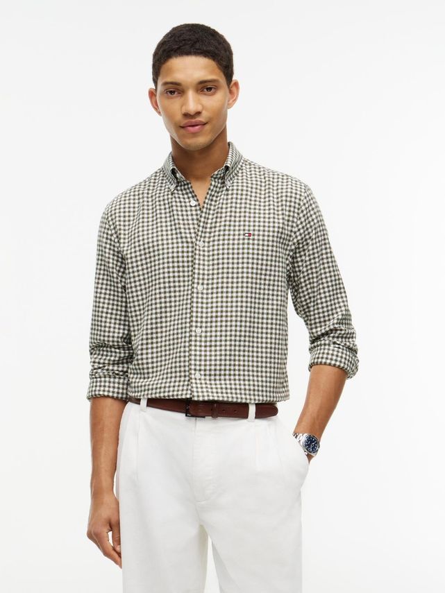Flannel Gingham Dobby