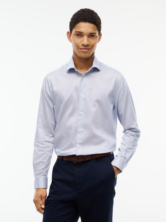 Ny Flex Collar Twill Print Shirt