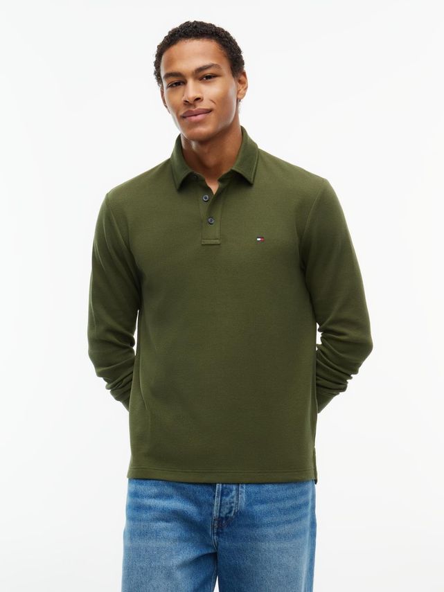 Ls Waffle Reg Polo