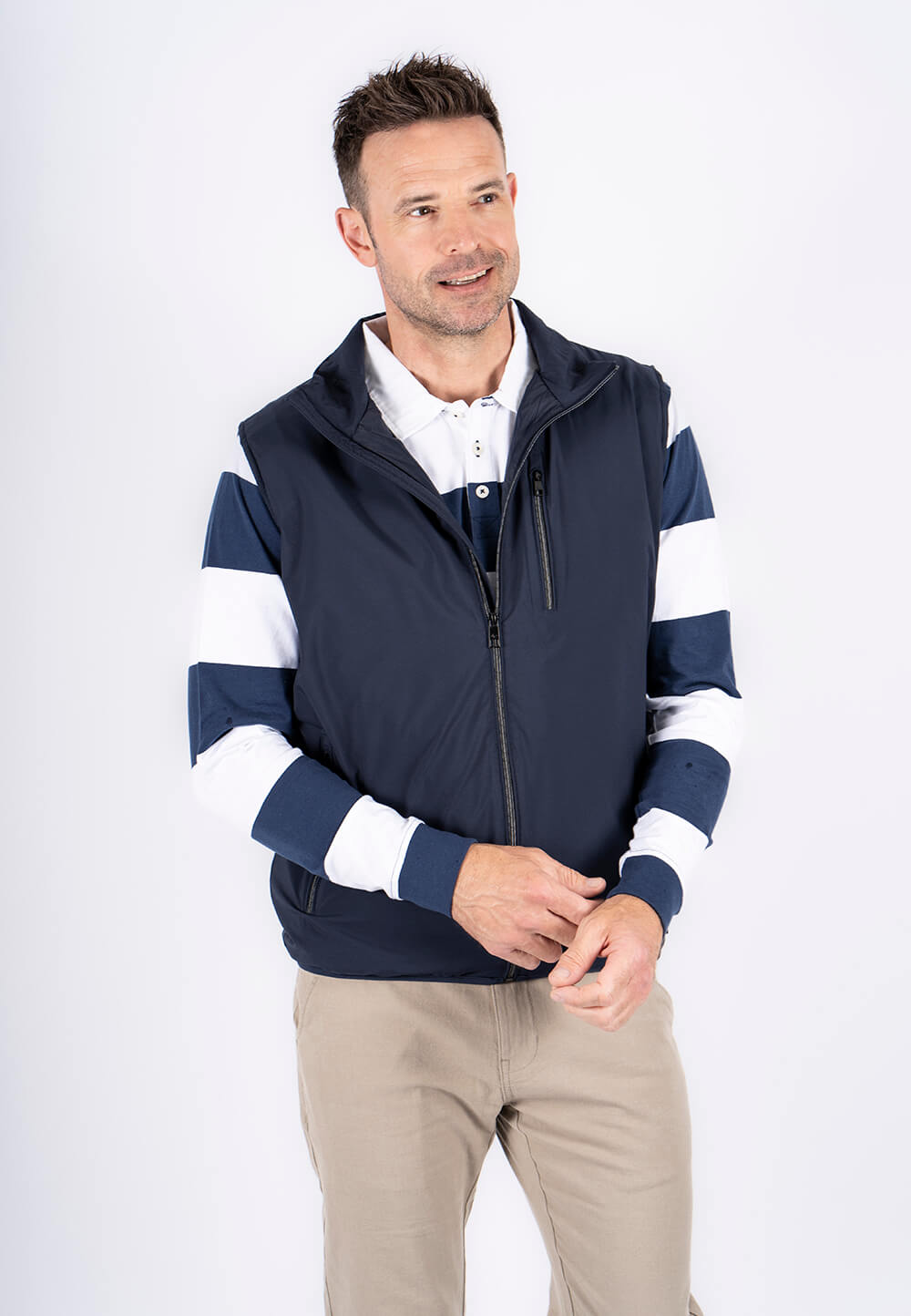 Pre End - Kenton Vest I Navy