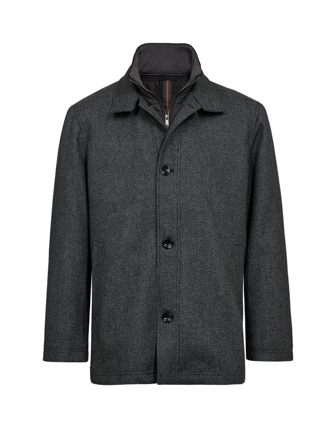 Mens Wool Jacket Regular Fit