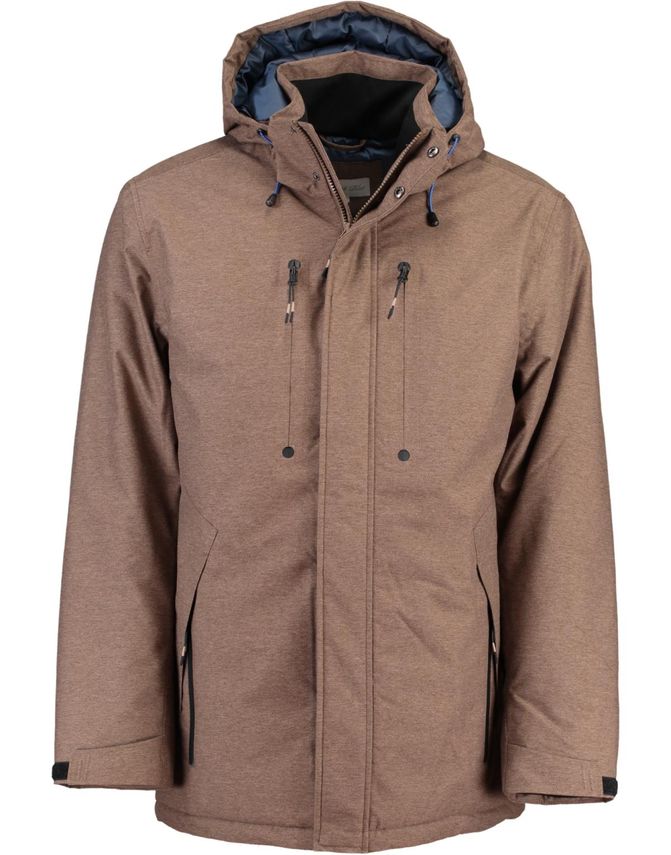 Black Blue Tech Jacket Reg  Fit