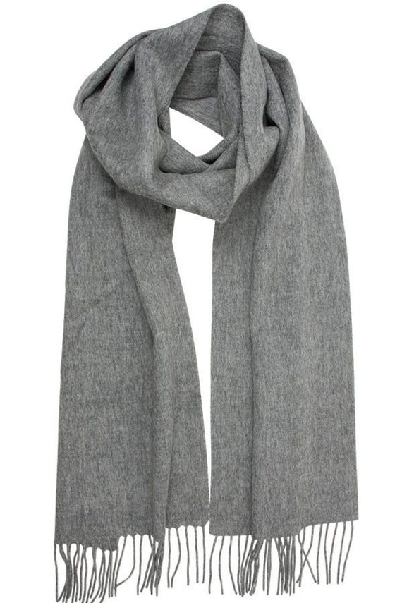Scarf - Solid Col - Wool