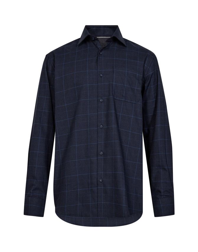 Check Shirt L S Reg  Fit