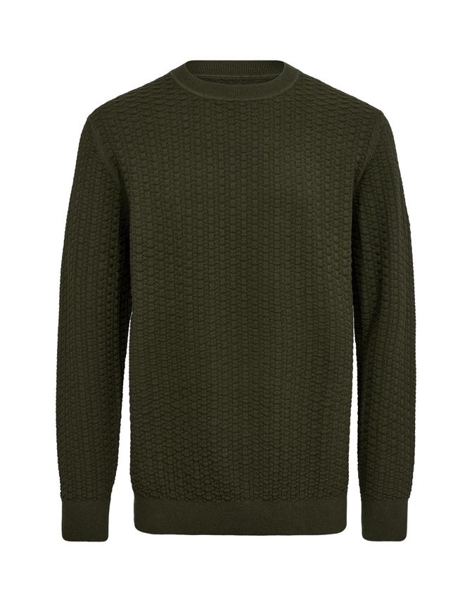 O-neck Structured Reg  Fit