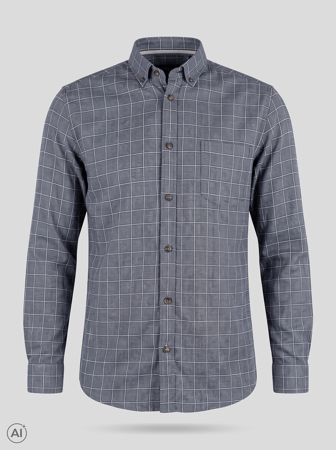Pre End - Rascal Skjorte Med Tern I Navy