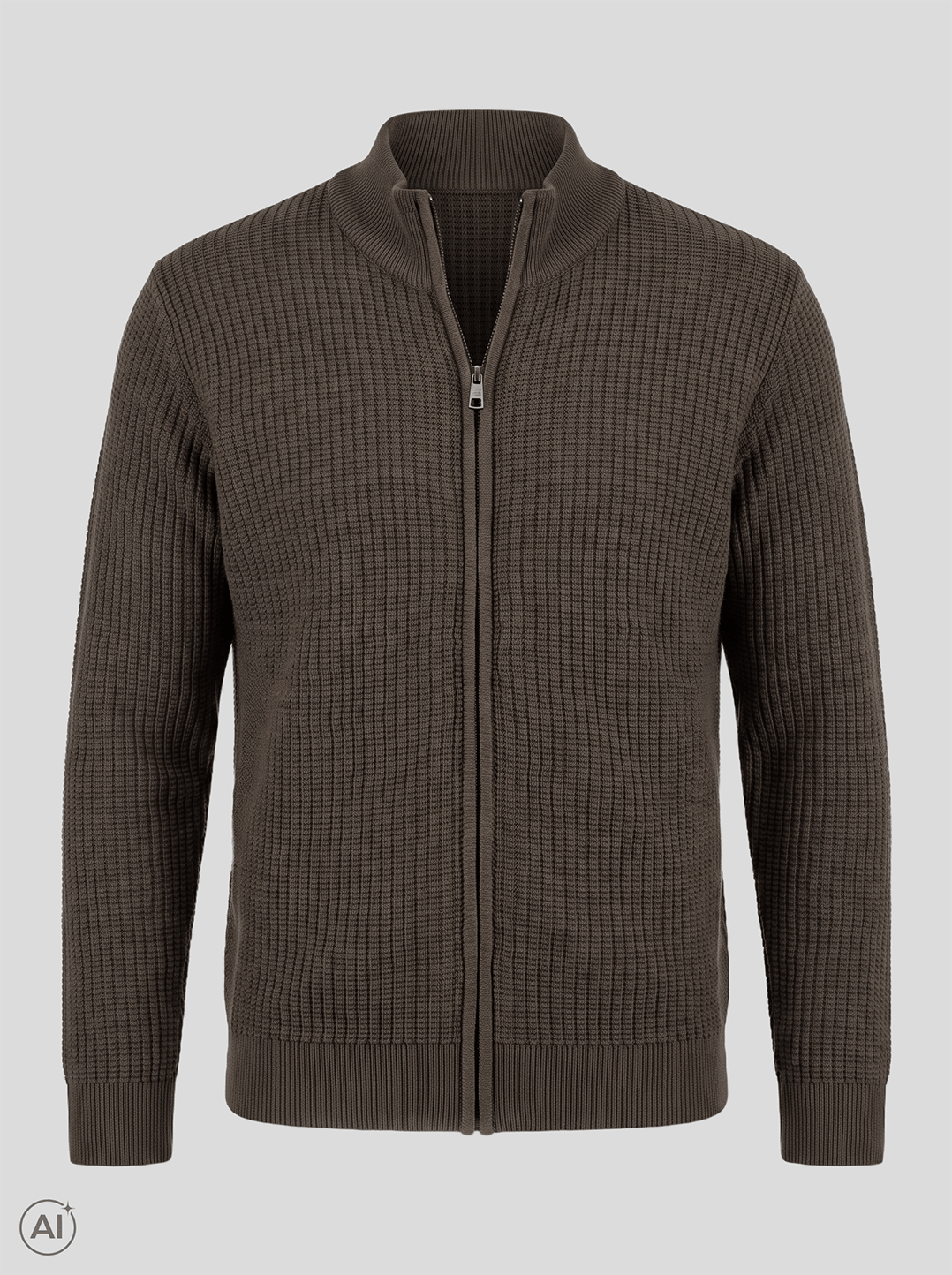 Pre End - Murphy Strik Cardigan I Brun