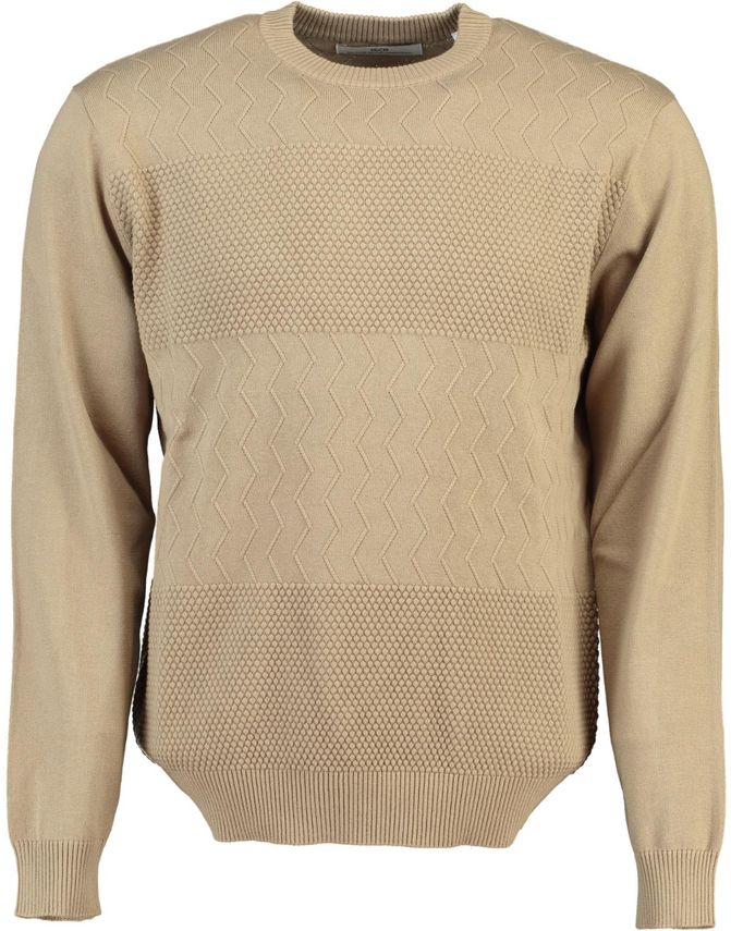 Black Blue O-neck Regular Fit