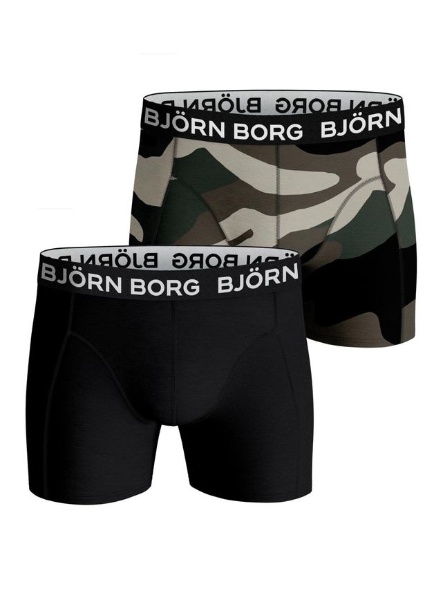 Core Boxer 2p  Black  Xxl