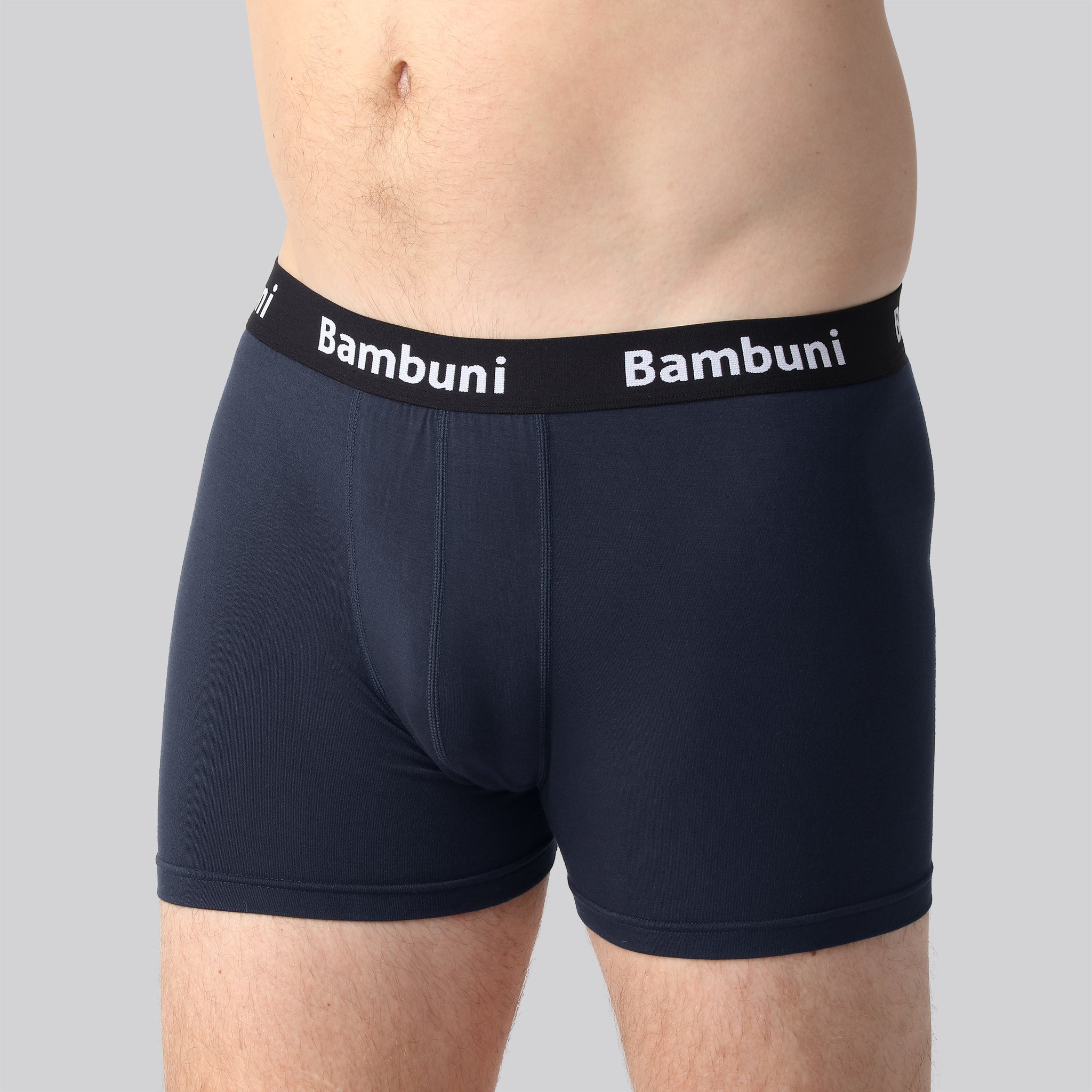 Bambus Underbukser Navy Mænd