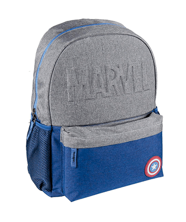 Captain America Skoletaske Til Børn - Marvel